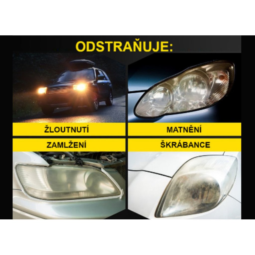 Meguiar's Ultimate Headlight Restoration kit - sada na renovaci světlometů
