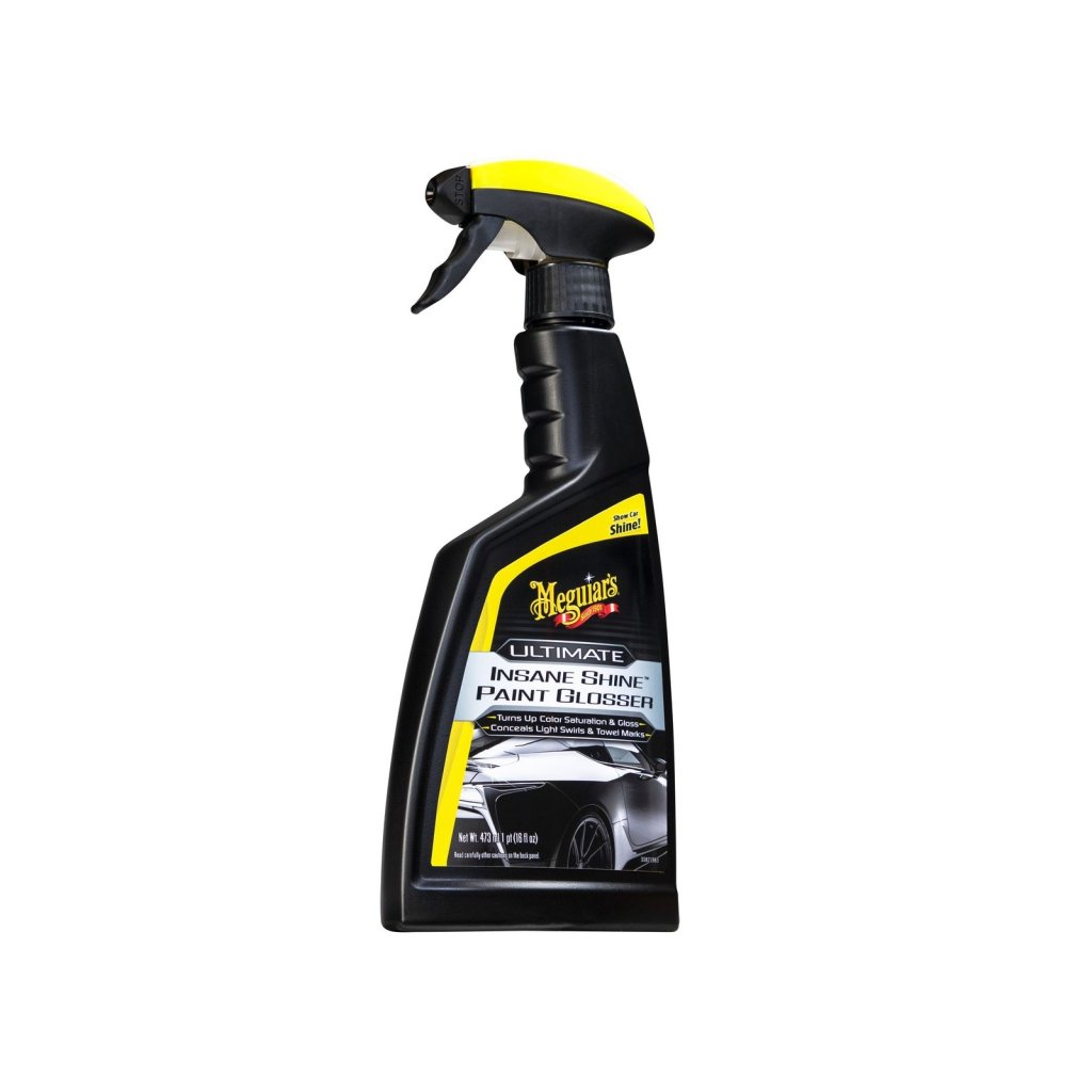 Meguiar's Ultimate Insane Shine Paint Glosser - leštěnka v rozprašovači, 473 ml