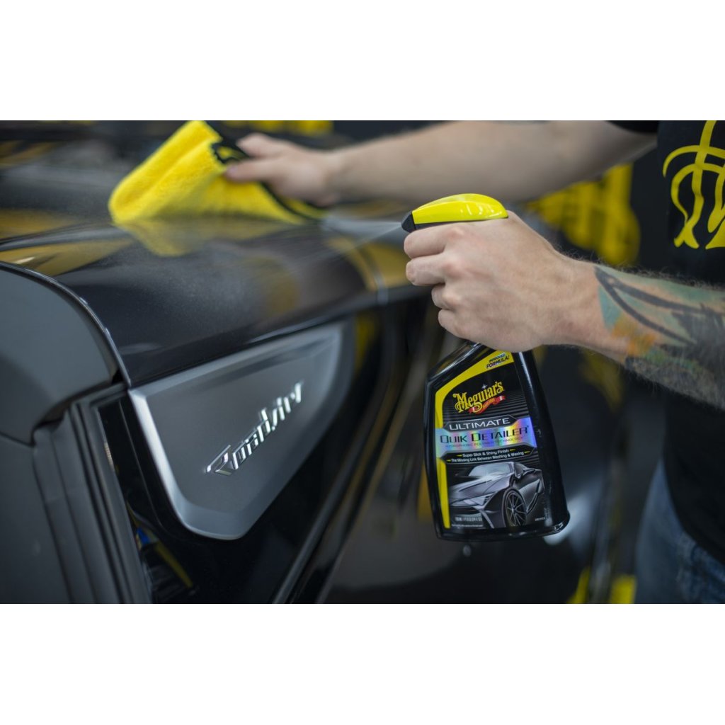 Meguiar's Ultimate Quik Detailer - přípravek pro odstranění lehkých nečistot, nové složení, 709 ml