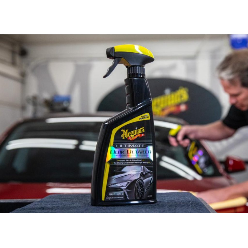 Meguiar's Ultimate Quik Detailer - přípravek pro odstranění lehkých nečistot, nové složení, 709 ml