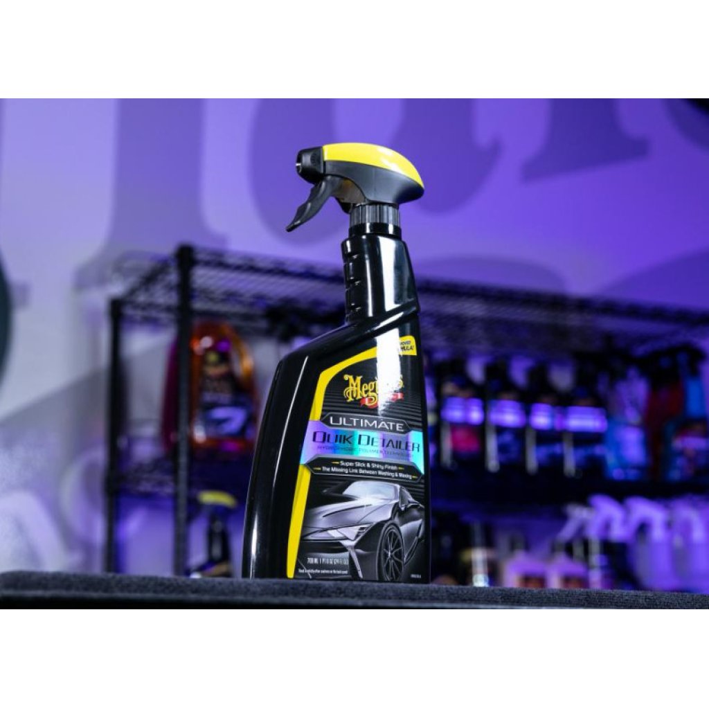 Meguiar's Ultimate Quik Detailer - přípravek pro odstranění lehkých nečistot, nové složení, 709 ml