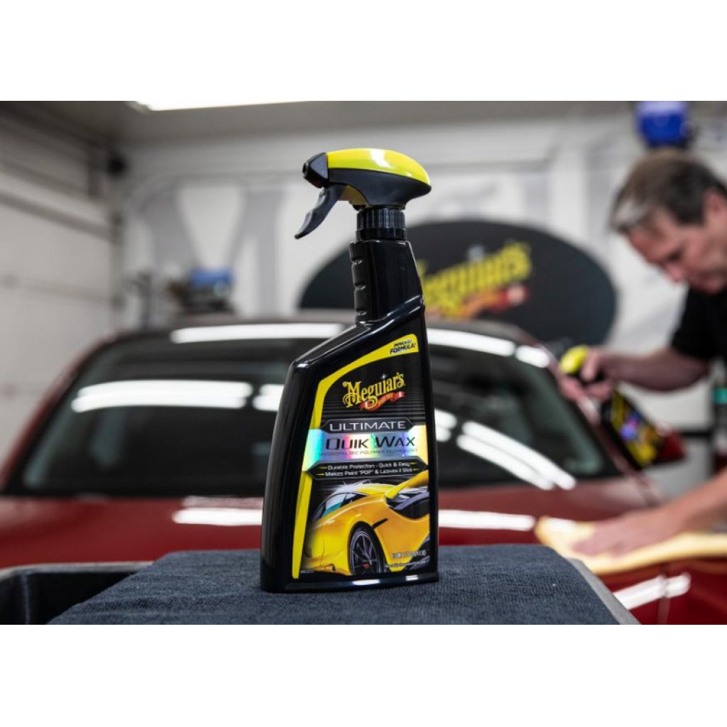 Meguiar's Ultimate Quik Wax - vylepšený polymerový rychlý vosk, v rozprašovači, 473 ml