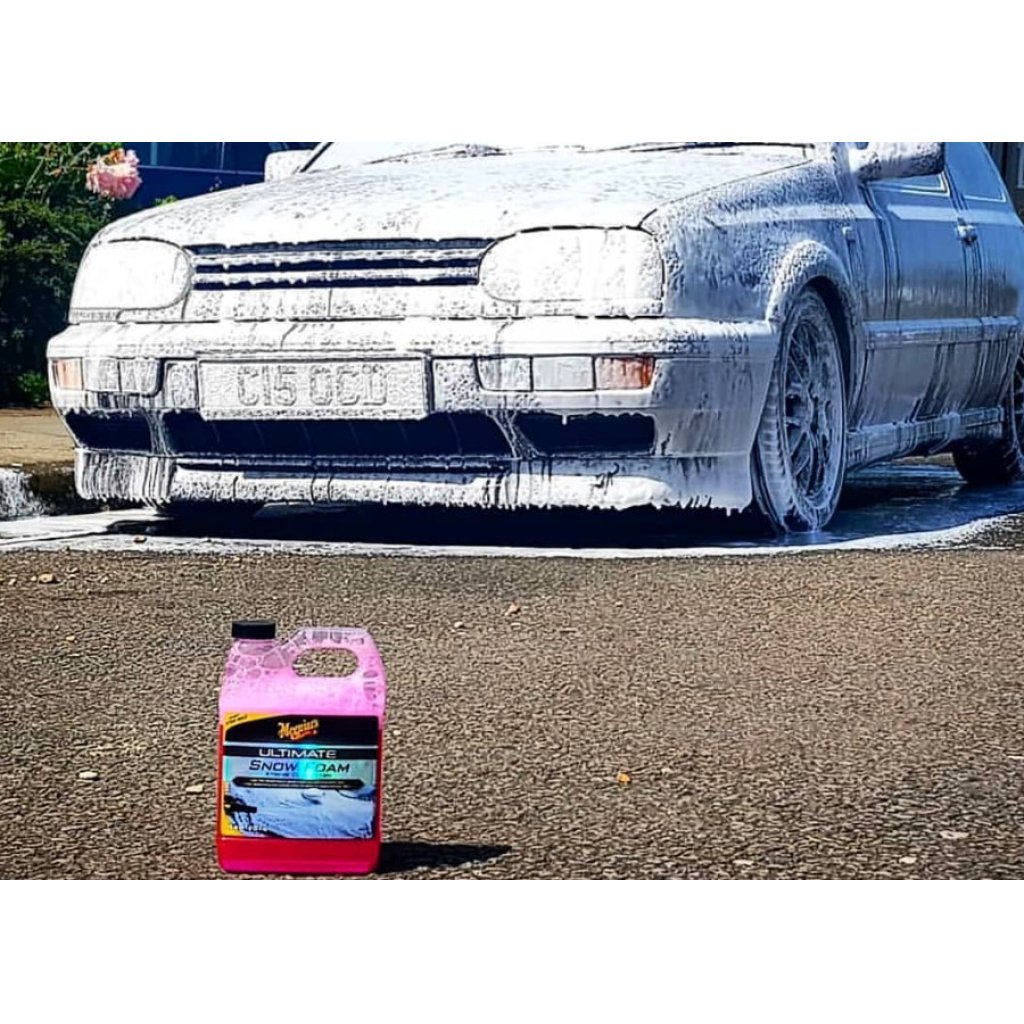 Meguiar's Ultimate Snow Foam Xtreme Cling Wash - extra hustý, pH neutrální autošampon do napěňovače / pro předmytí, 946 ml