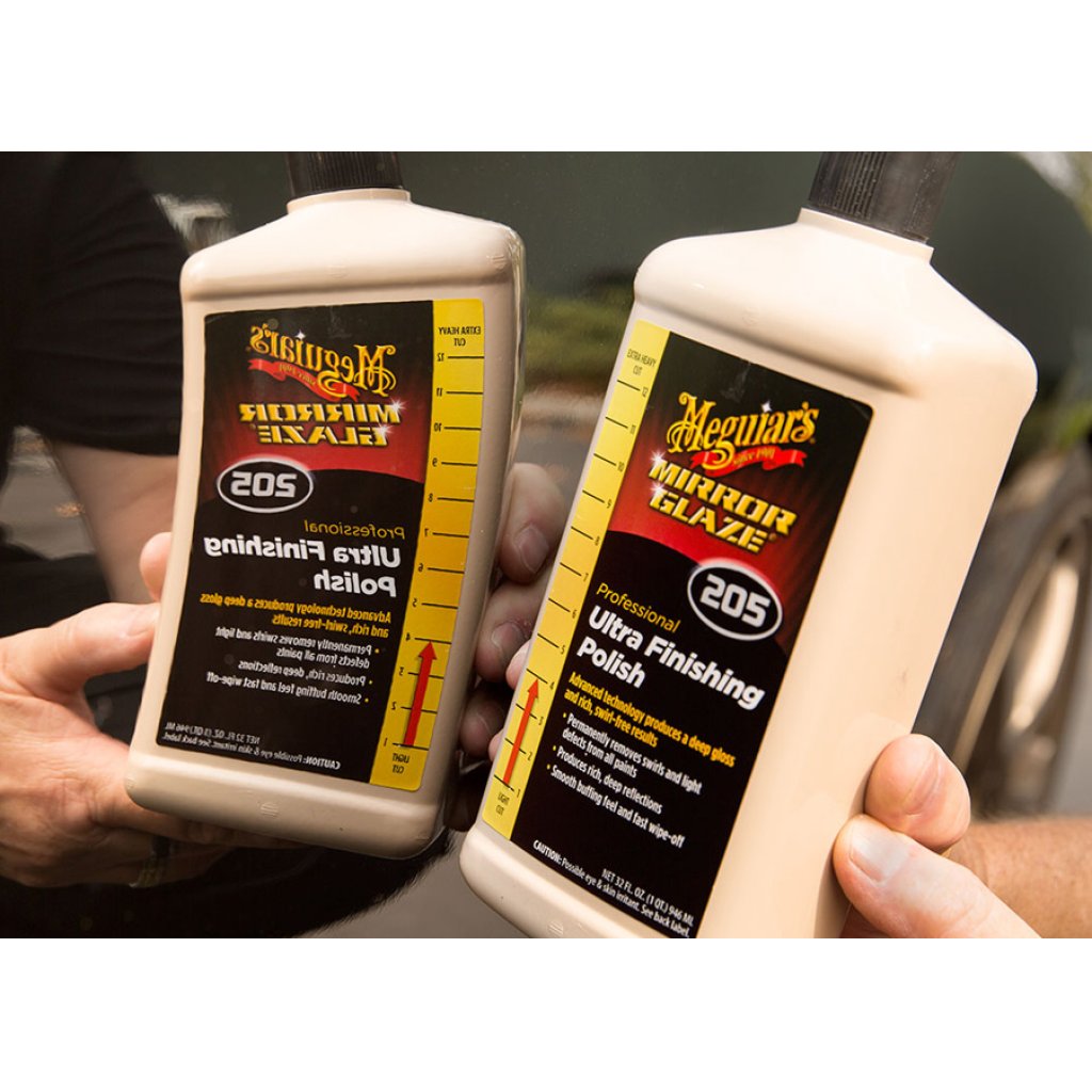 Meguiar's Ultra Finishing Polish - nejoblíbenější profesionální finišovací leštěnka pro maximální lesk, s nízkým obsahem super-mikroabraziv, 3,78 l