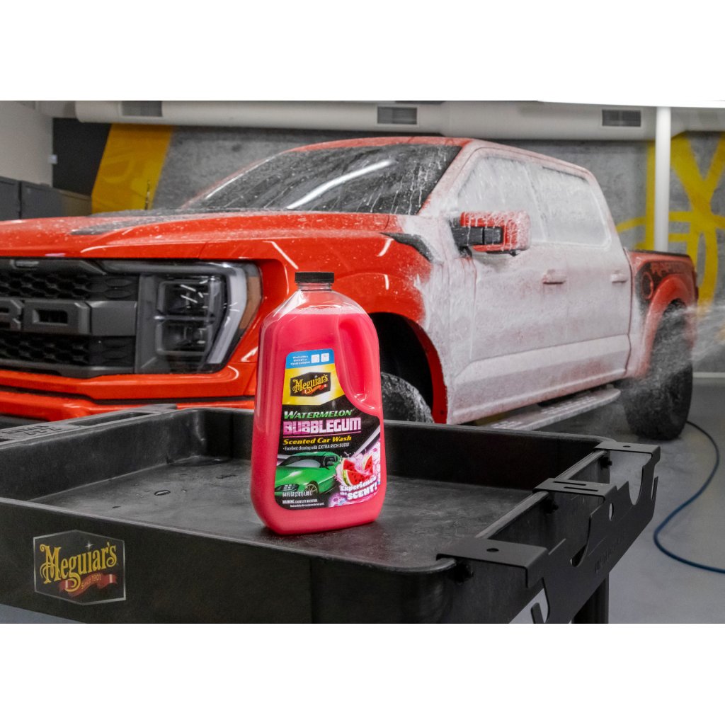 Meguiar's Watermelon Bubblegum Wash - vysoce pěnivý autošampon s vůní melounové žvýkačky, 1,89 l