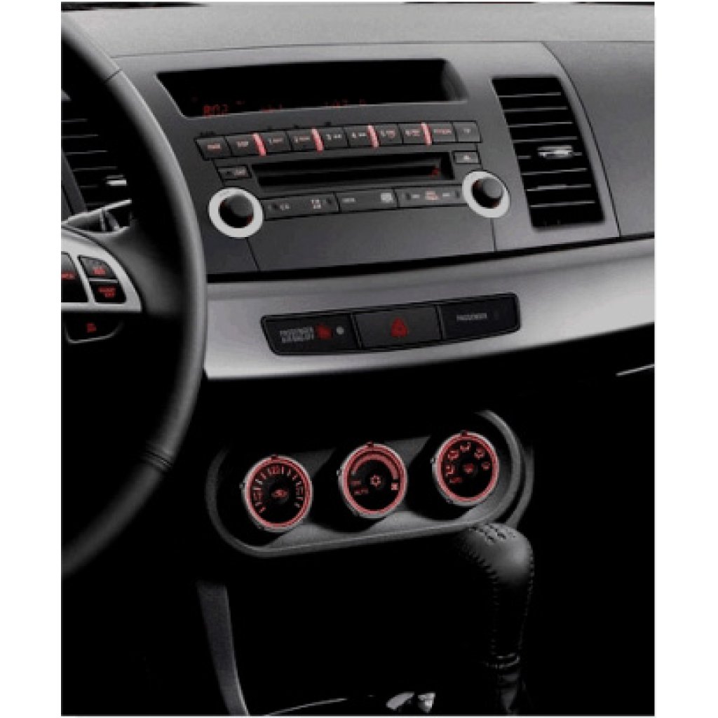 METRA 2DIN/1DIN redukce pro Mitsubishi Lancer 2008-
