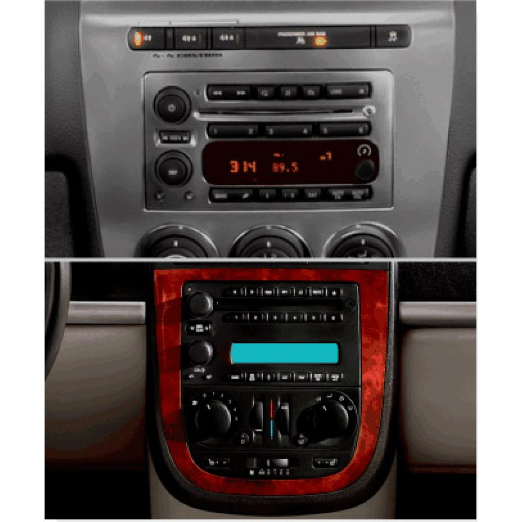 METRA 2DIN redukce pro Hummer H3, Chevrolet Corvette, Uplander 2005-2009