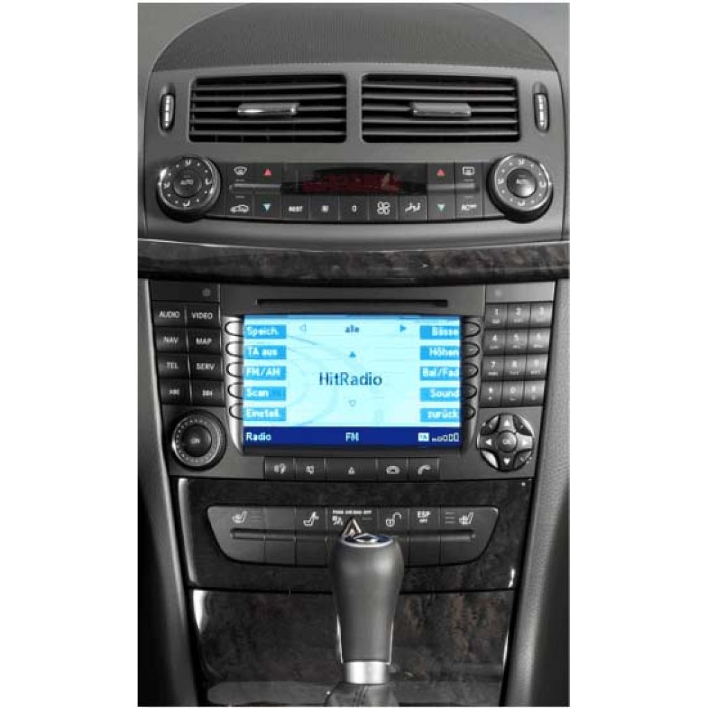 METRA 2DIN redukce pro Mercedes E 02-09, Mercedes CLS 2004-2011