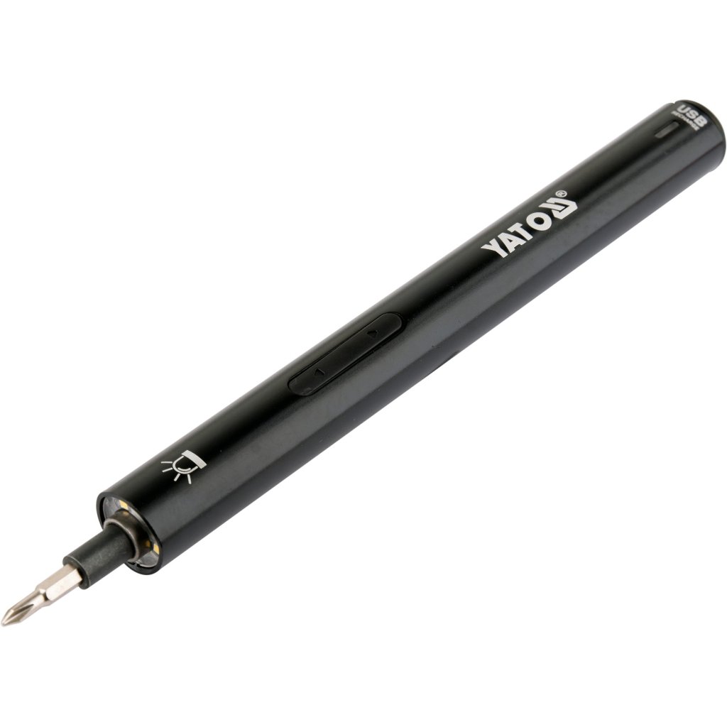 Mini AKU šroubovák s bity, 3,6 V, sada 39 ks - YT-27930