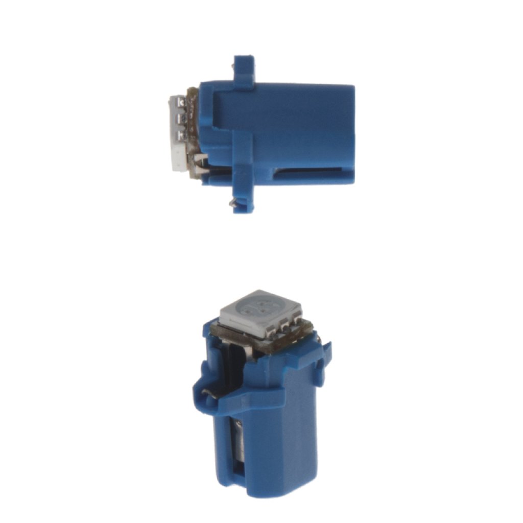 Mini LED B8,3 modrá/3SMD