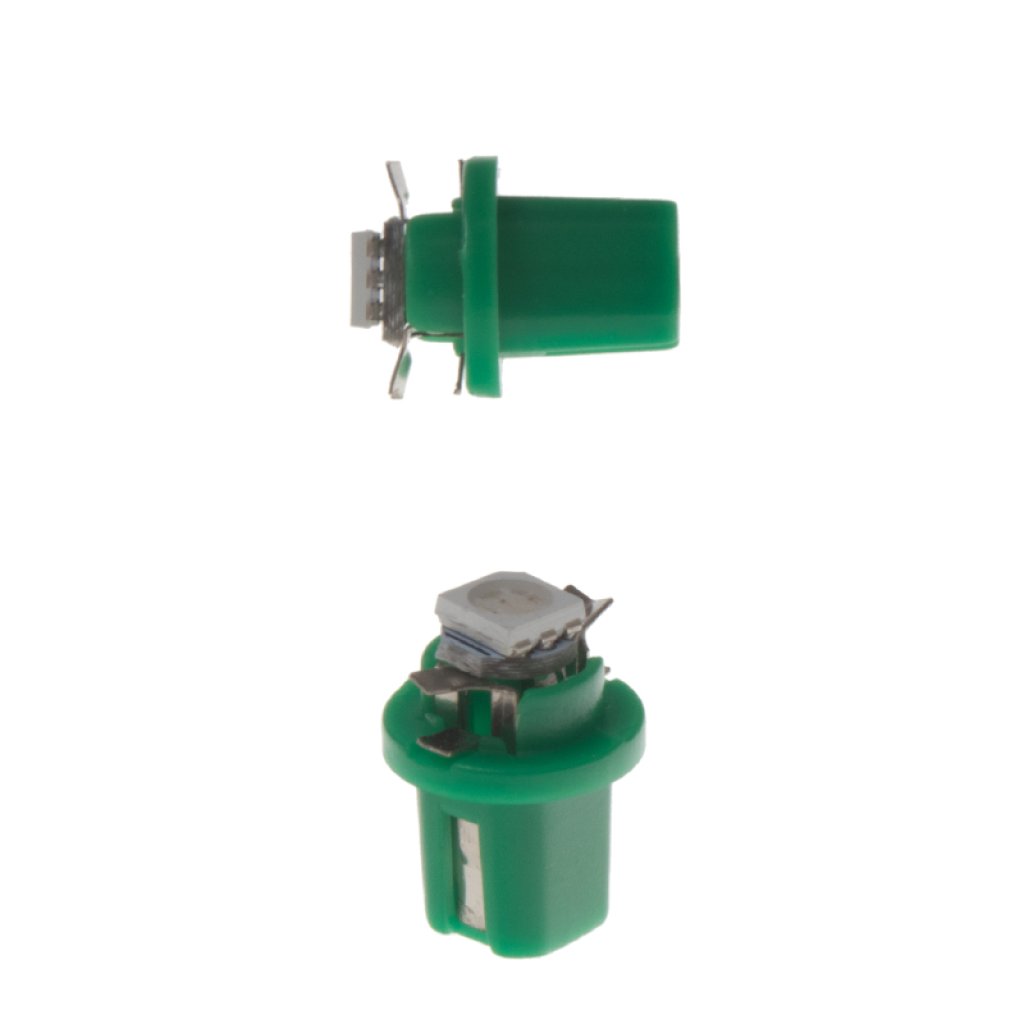 Mini LED B8,5 zelená/3SMD