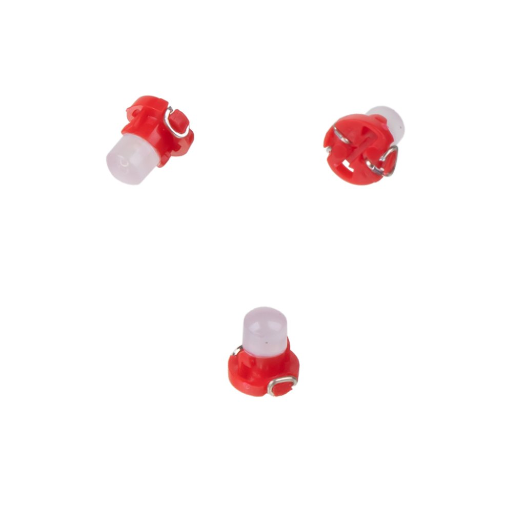 Mini LED T3 červená, 1LED/COB