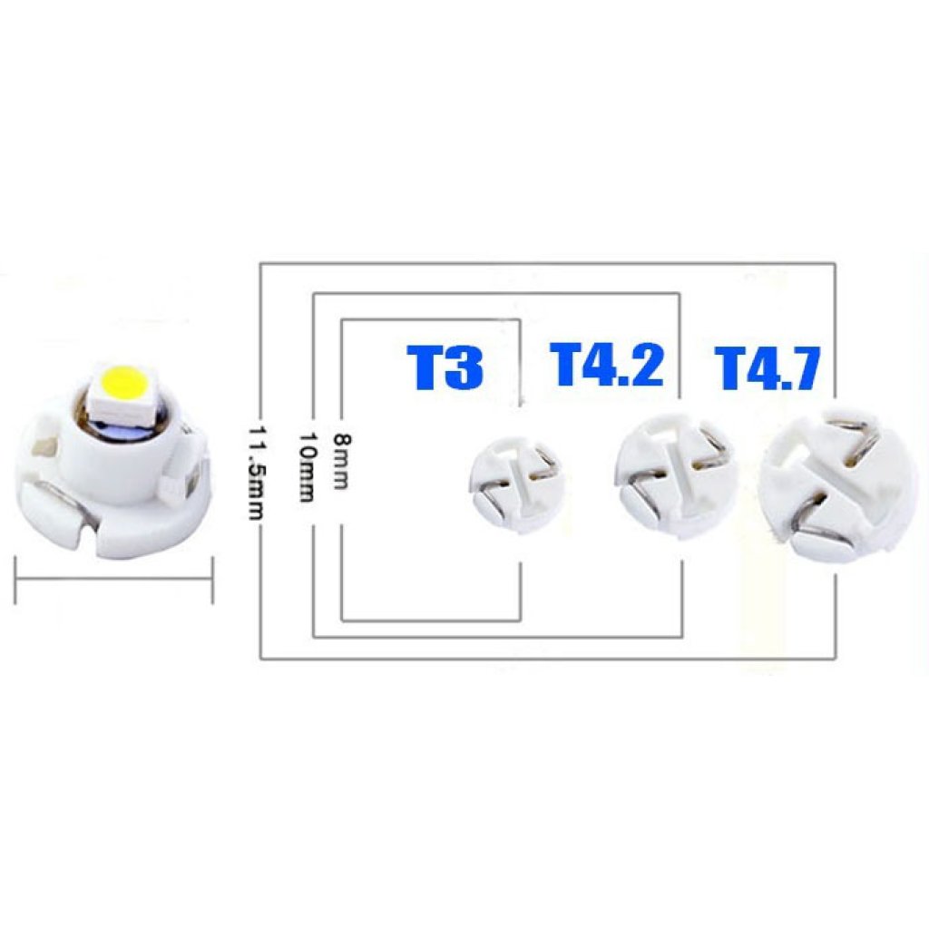 Mini LED T4,7 zelená, 1LED/1210SMD
