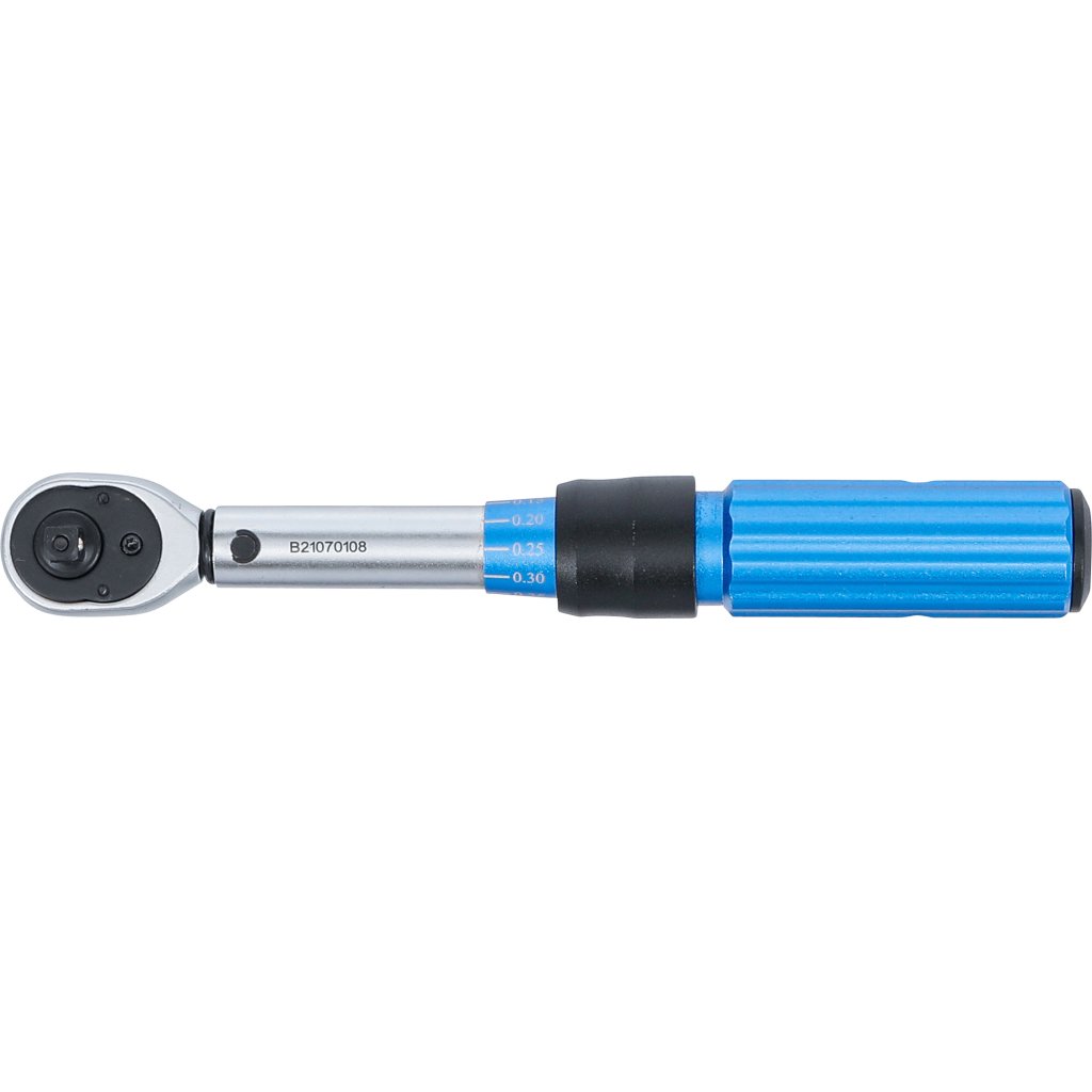 Momentový klíč 1/4" s certifikátem, 1 - 6 Nm - B2824