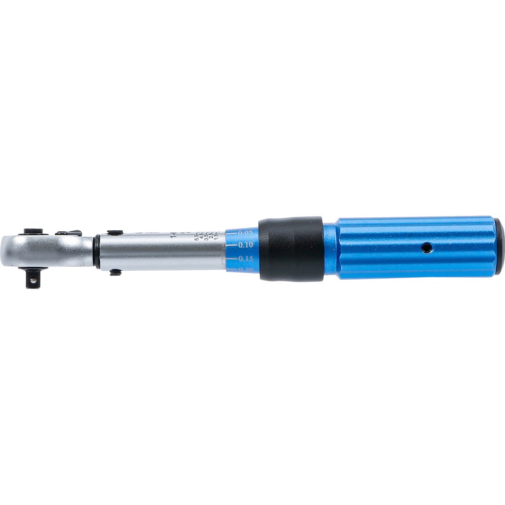 Momentový klíč 1/4" s certifikátem, 1 - 6 Nm - B2824