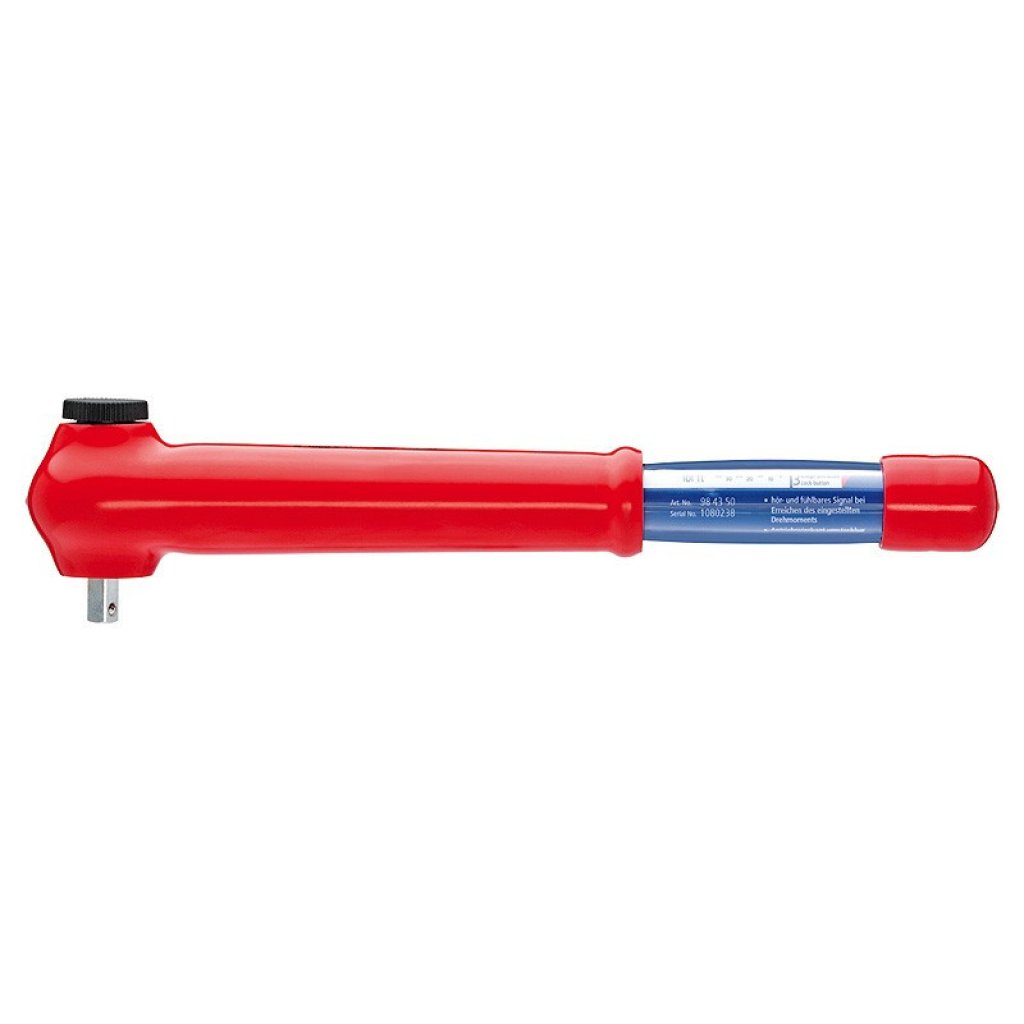 Momentový klíč VDE 1/2", 5 - 50 Nm, KNIPEX 984350