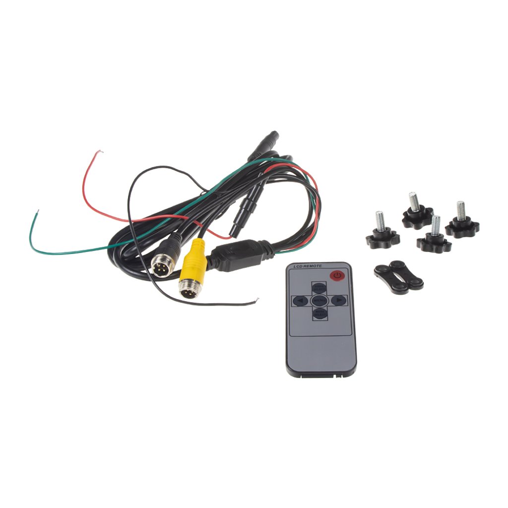 Monitor 7" s 2 x 4PIN vstup