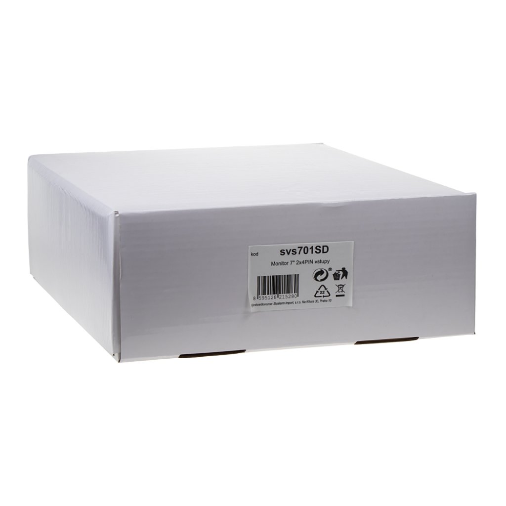 Monitor 7" se 2x4PIN vstupy