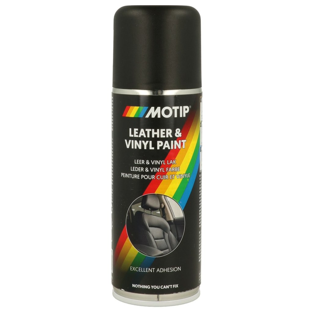 Motip Barva na kůži černá 200ml