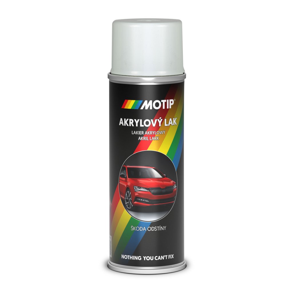 Motip Barva Škoda bílá alpin 200ml (SD1050)