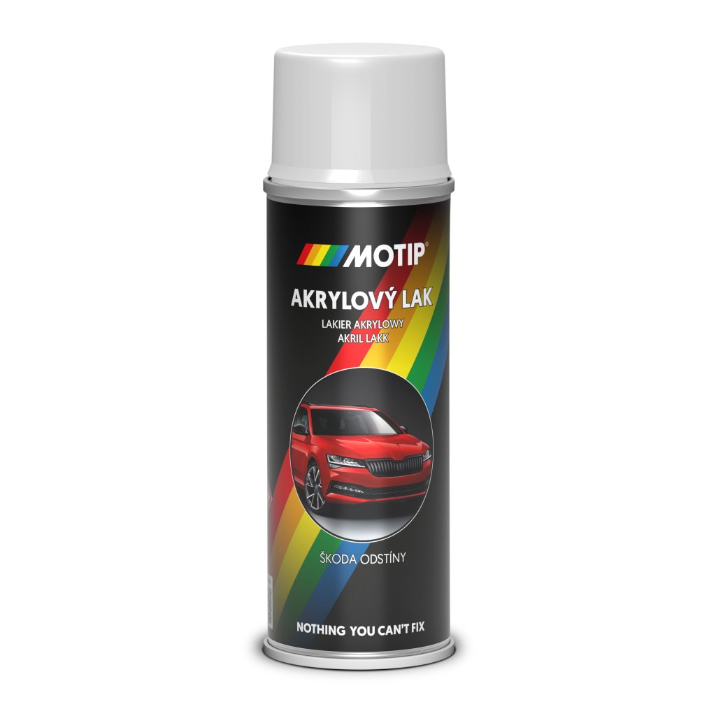 Motip Barva Škoda bílá křída lesk 200ml (SD1000.2)
