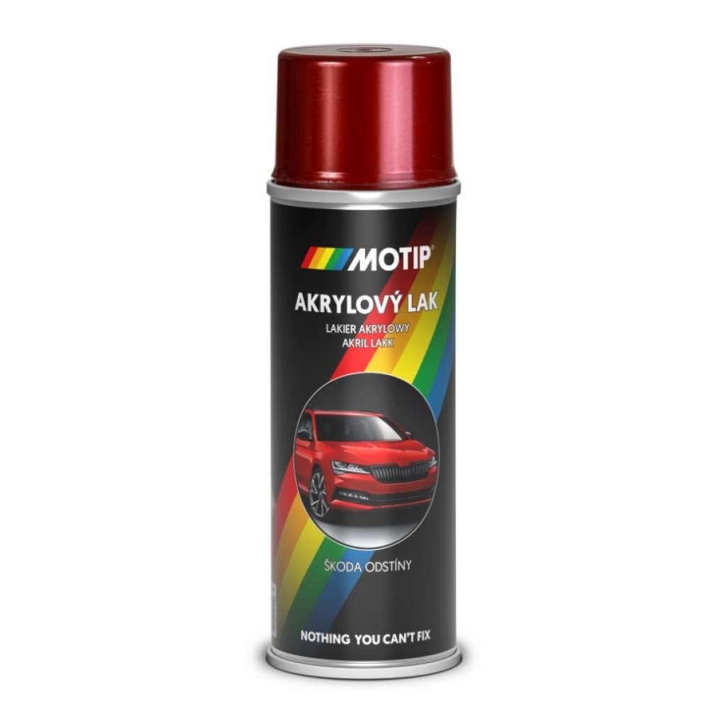 Motip Barva Škoda červená chilli metalíza 200ml (SD9885)