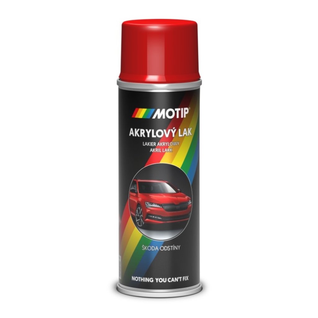 Motip Barva Škoda červená rallye 200ml (SD8180)