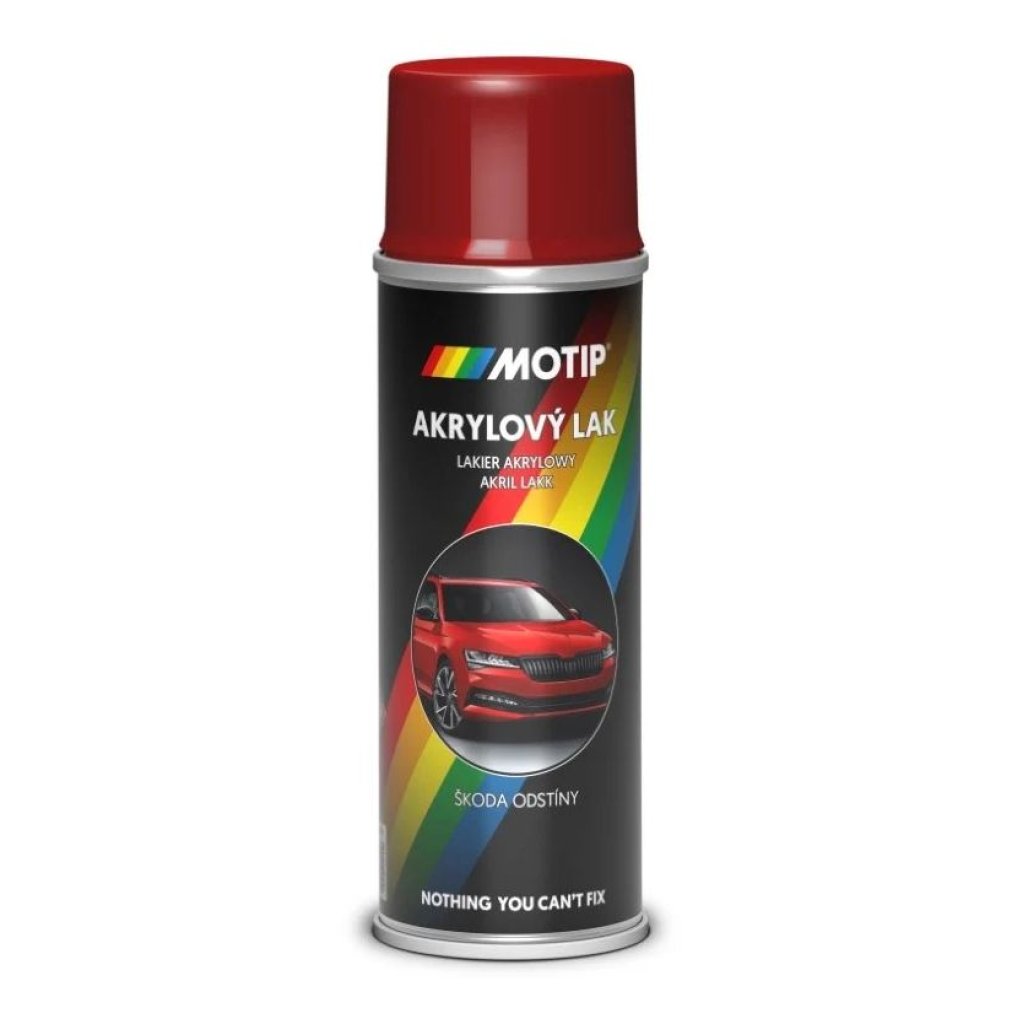 Motip Barva Škoda červená romantická 200ml (SD8290)
