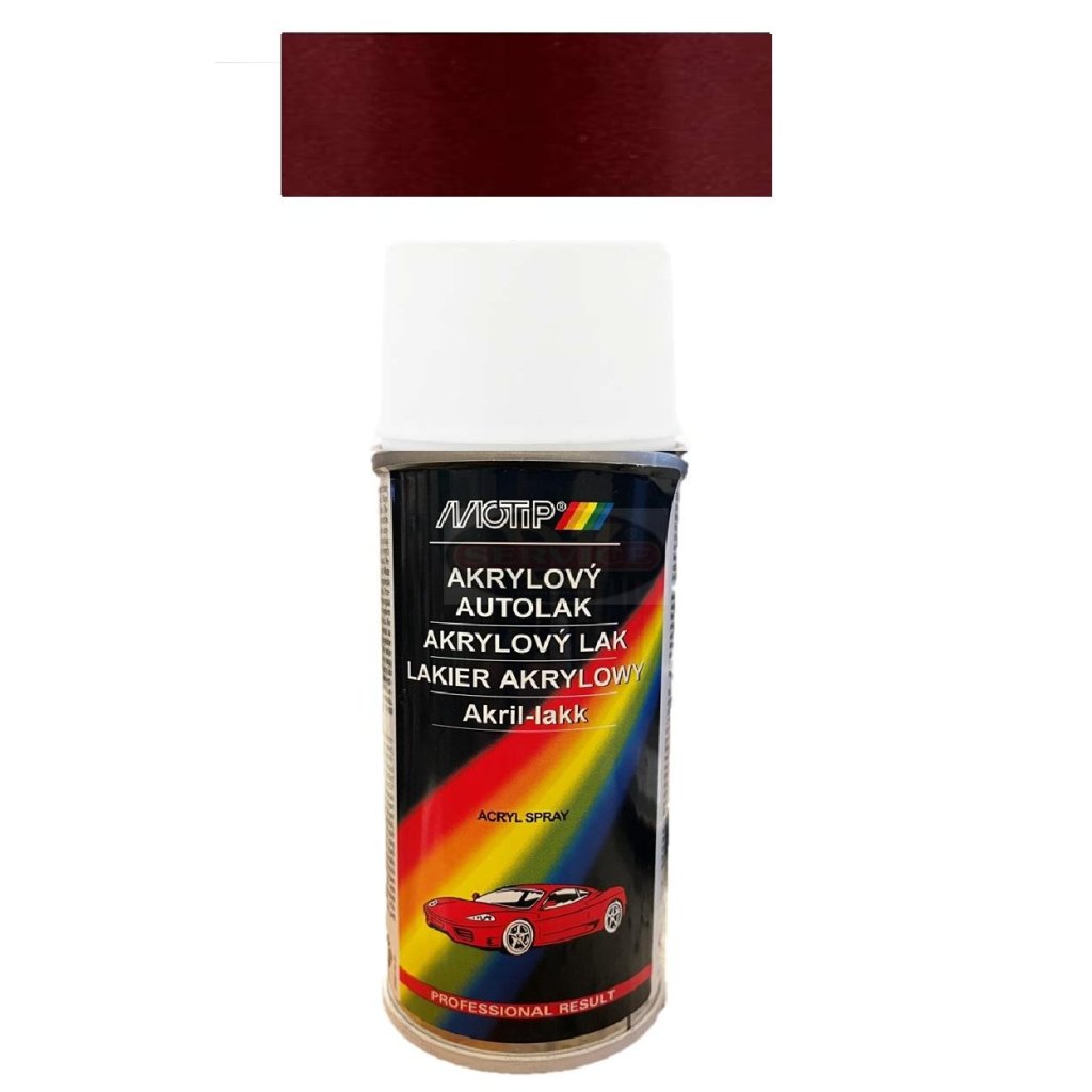 Motip Barva Škoda červená sensual met. 150ml