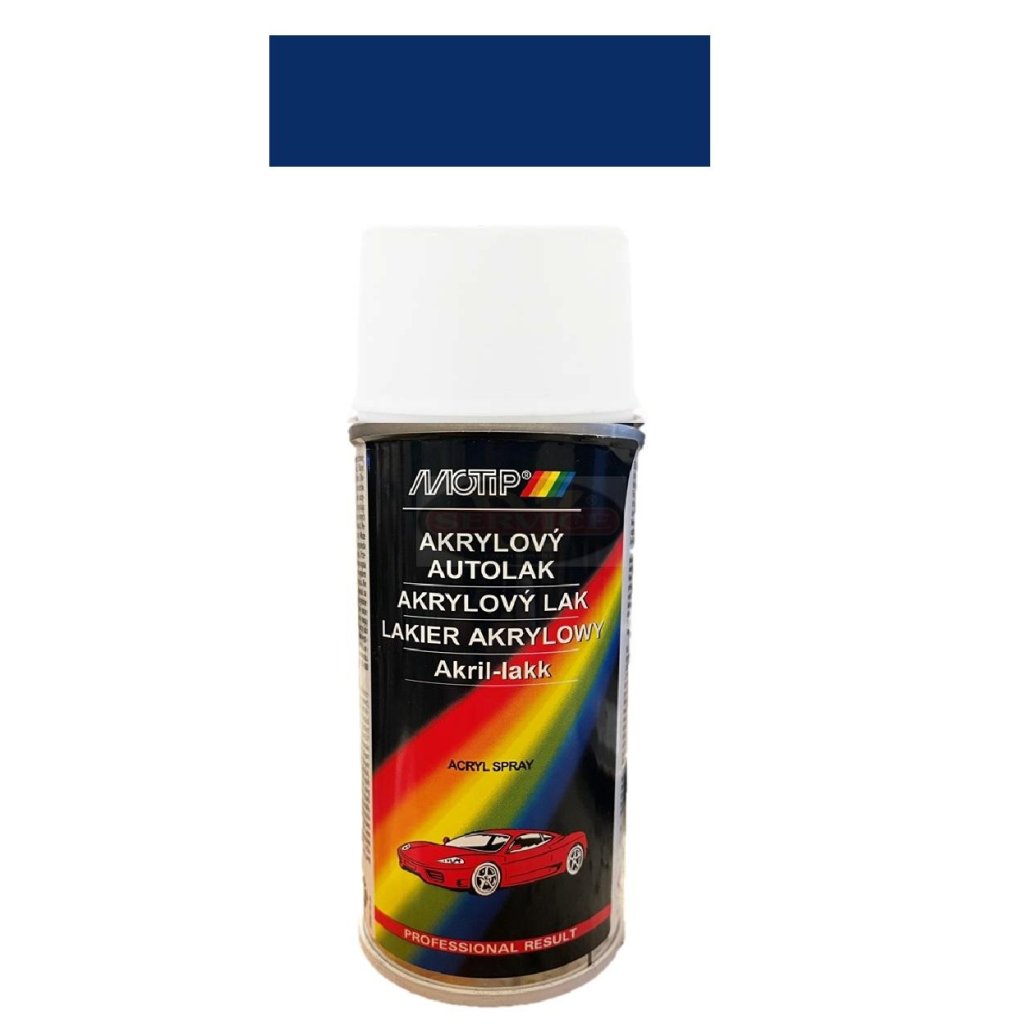 Motip Barva Škoda modř iris 150ml