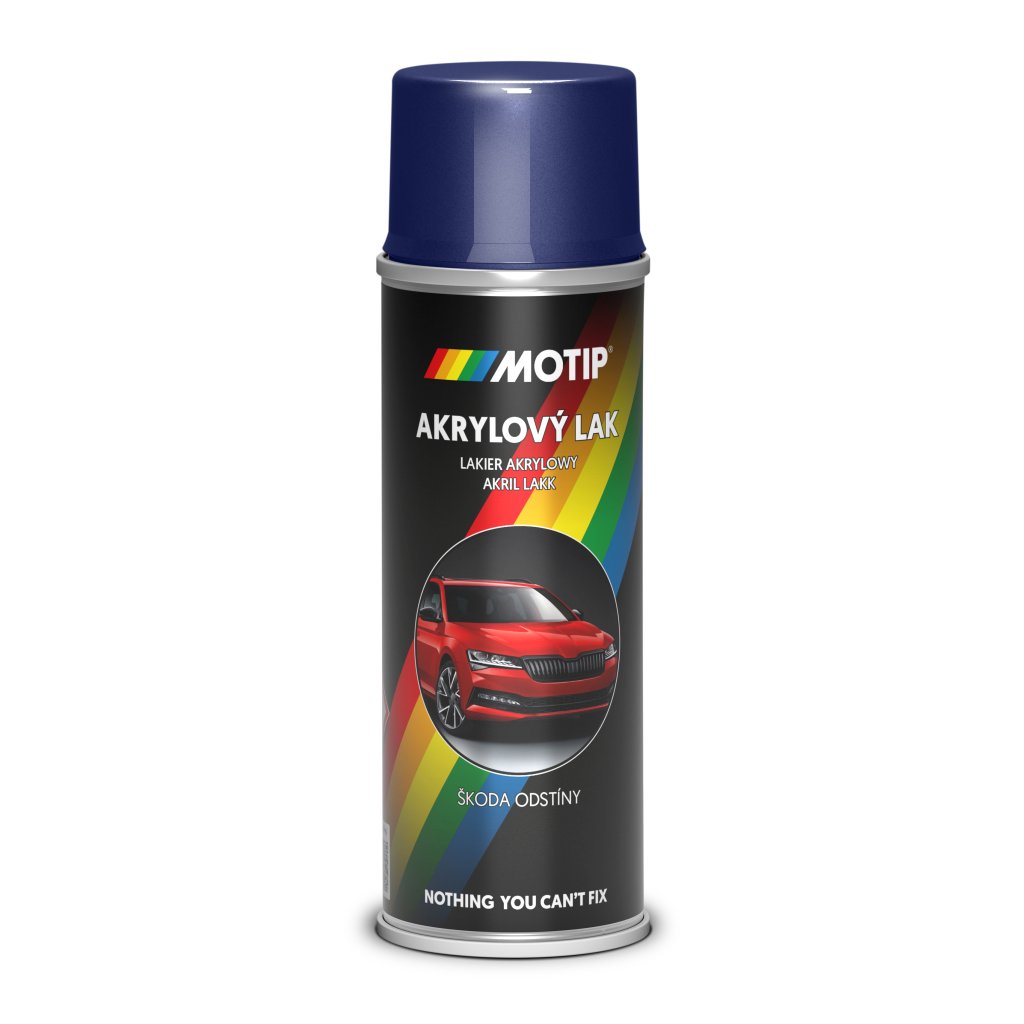 Motip Barva Škoda modrá hlubinná metalíza 200ml (SD9460)