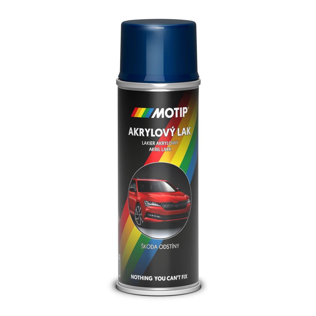Motip Barva Škoda modrá laguna metalíza 200ml (SD9470)