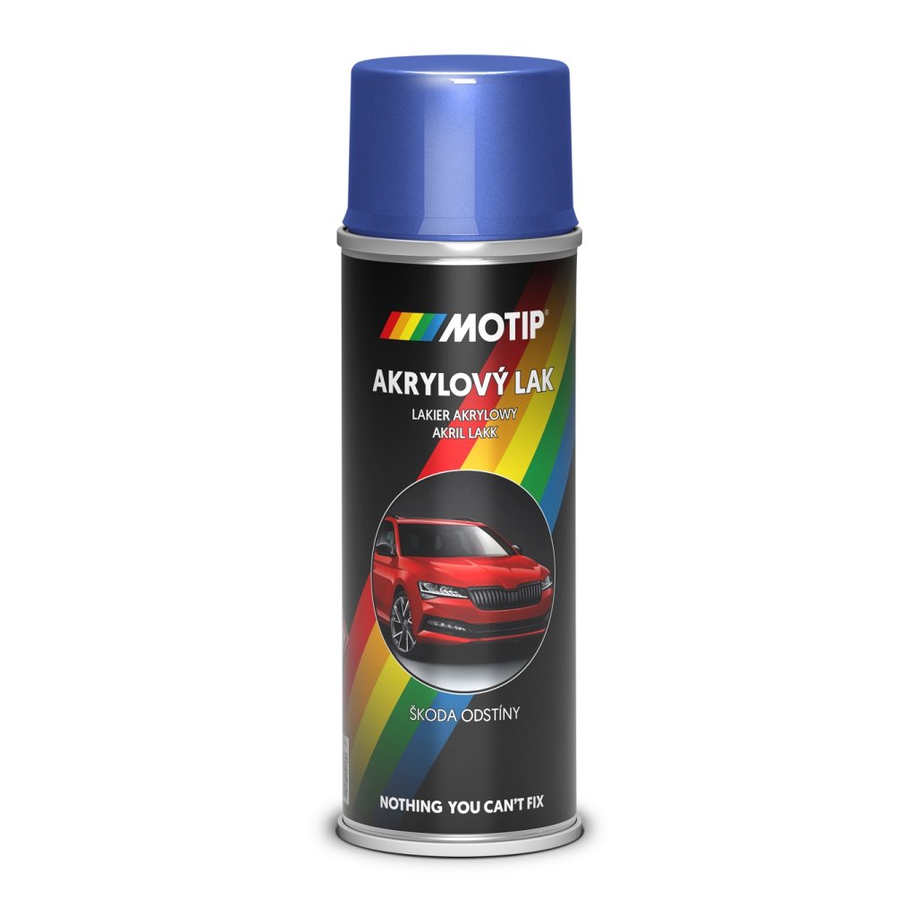 Motip Barva Škoda modrá race metalíza 200ml (SD9463)