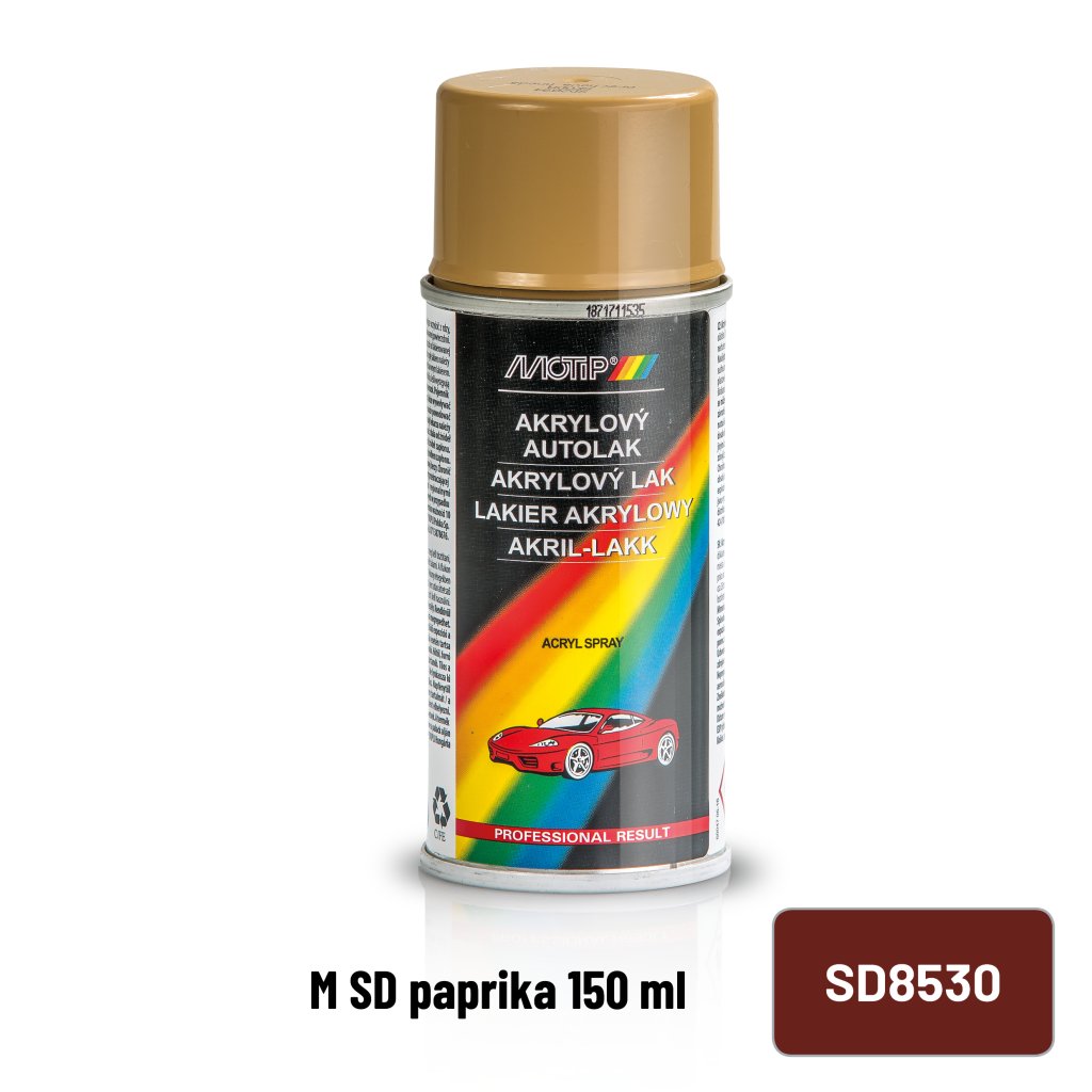 Motip Barva Škoda paprika 150ml