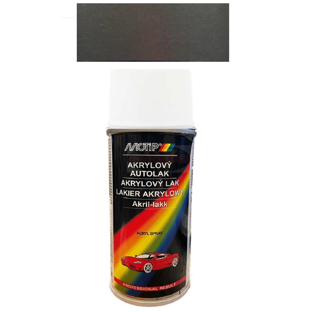 Motip Barva Škoda satin šedá metalíza 150ml