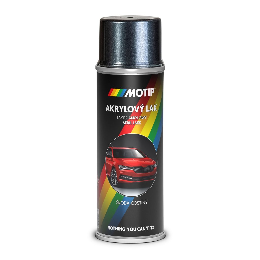 Motip Barva Škoda šedá antracit metalíza 200ml (SD9153)