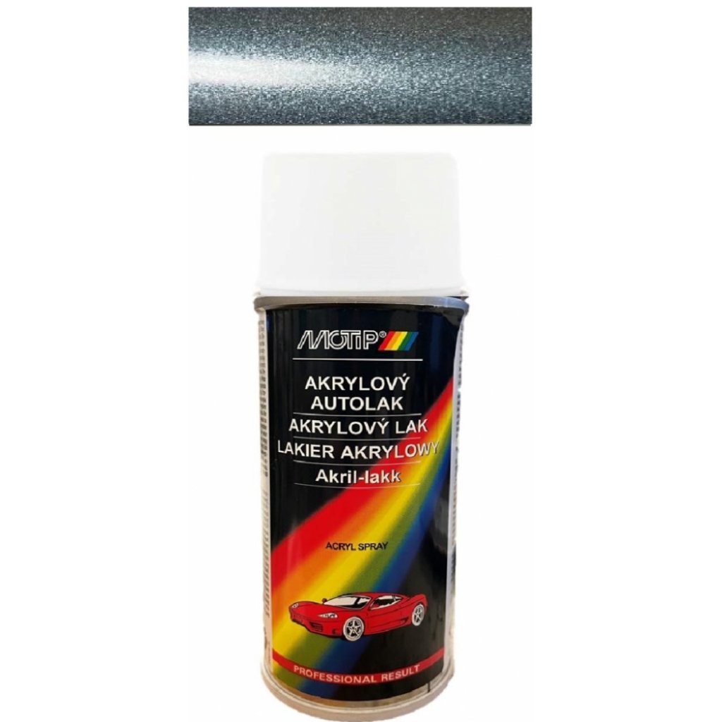 Motip Barva Škoda šedá metal metalíza 150ml