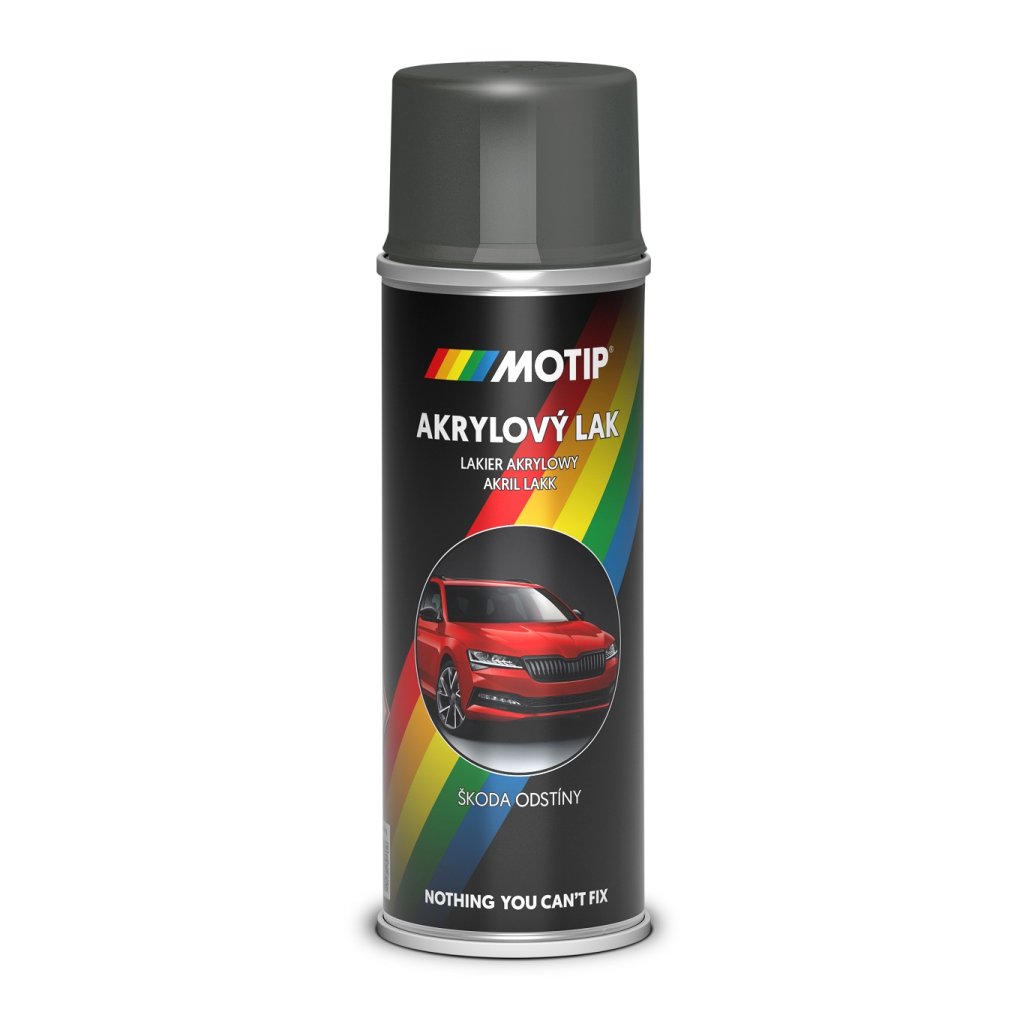 Motip Barva Škoda šedá metalíza 200ml (SD9157)