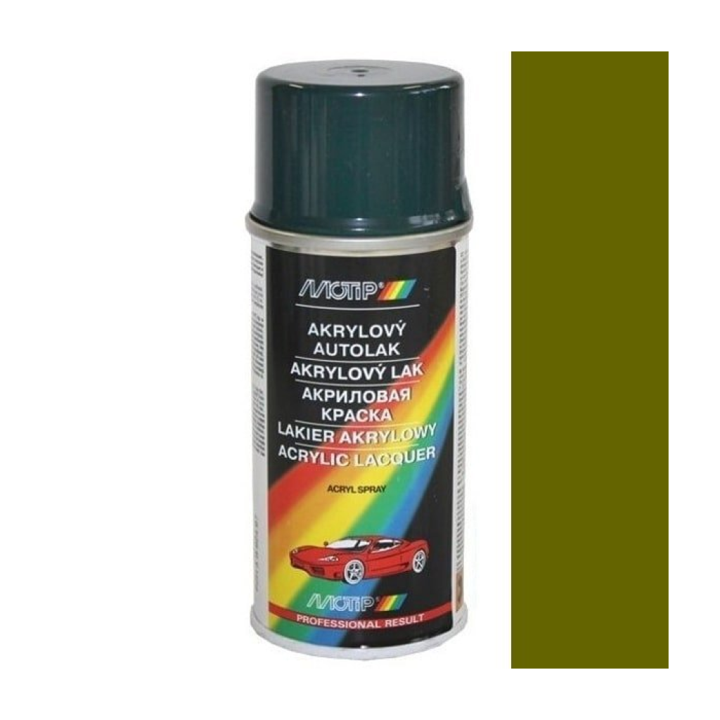 Motip Barva Škoda zeleň olivová 150ml