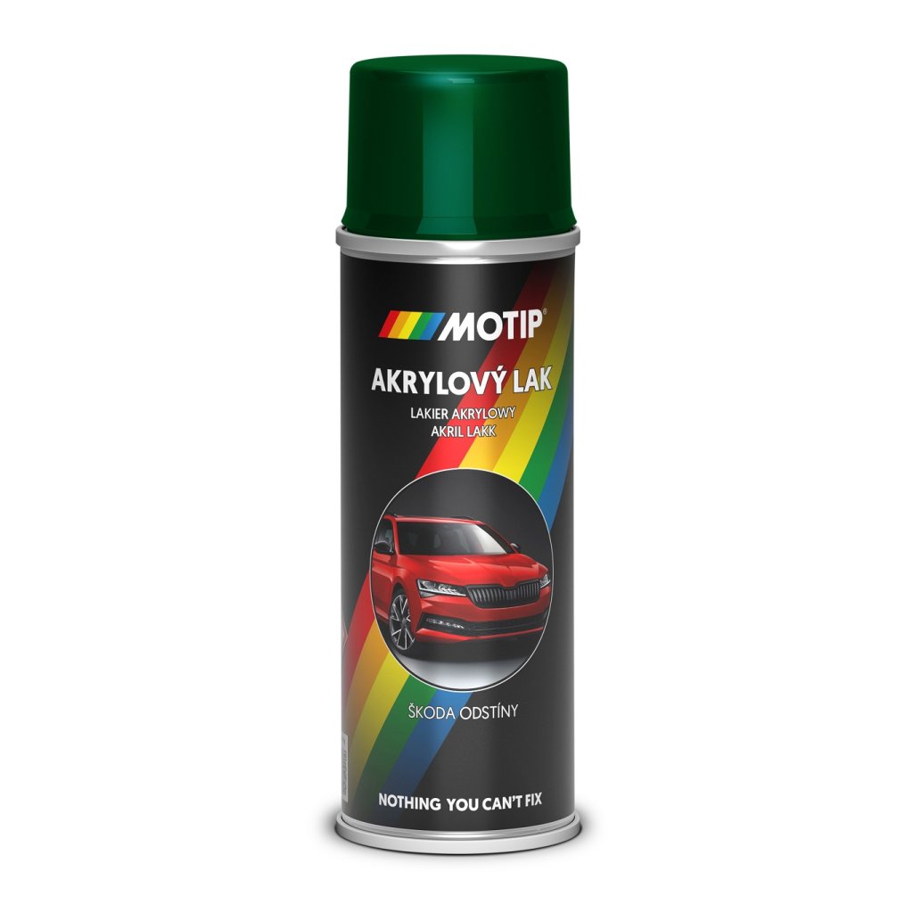 Motip Barva Škoda zelená přírodní metalíza, 200ml (SD9570)