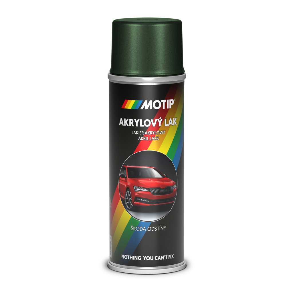 Motip Barva Škoda zelená tmavá metalíza 200ml (SD9590)