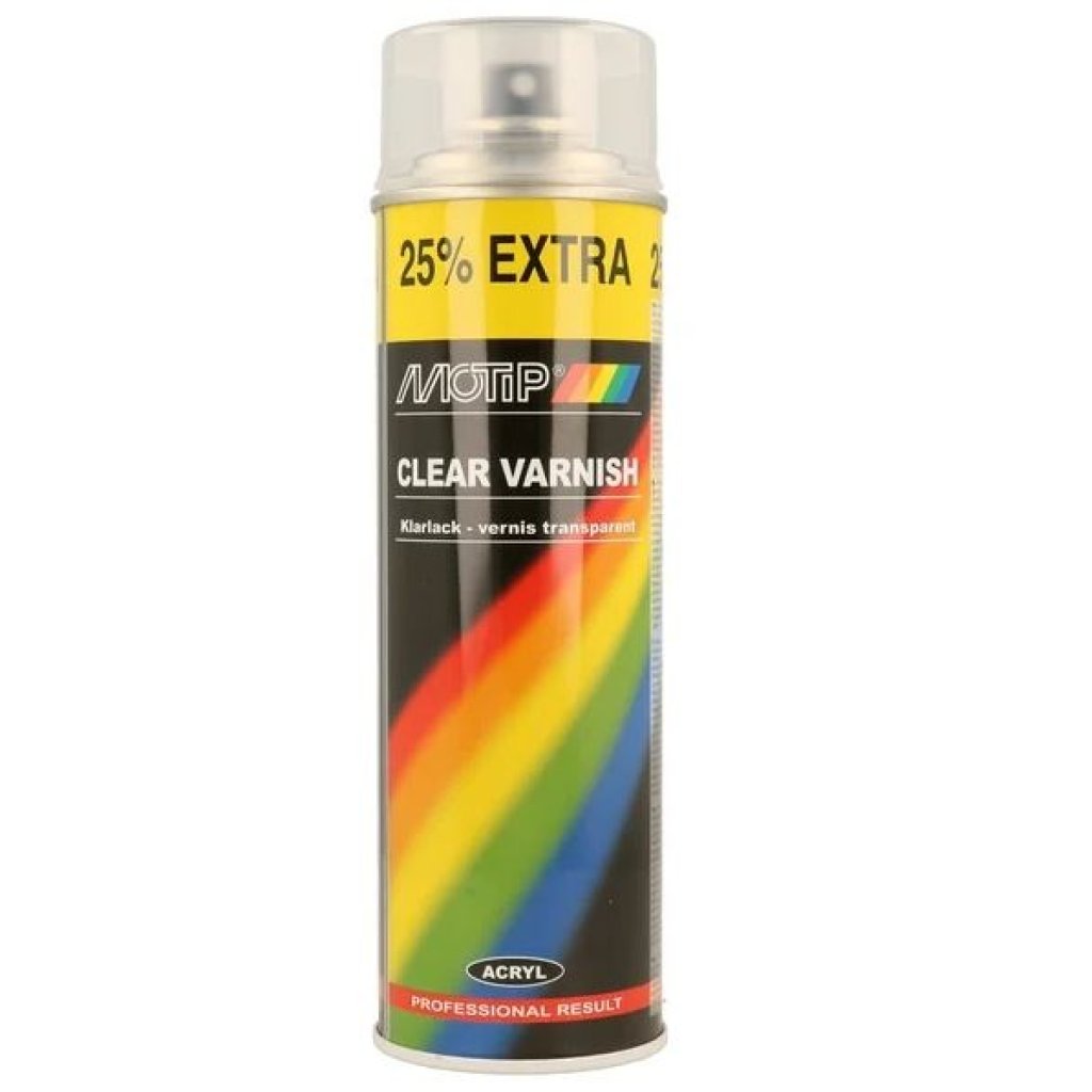 Motip Bezbarvý akryl lak, 500ml