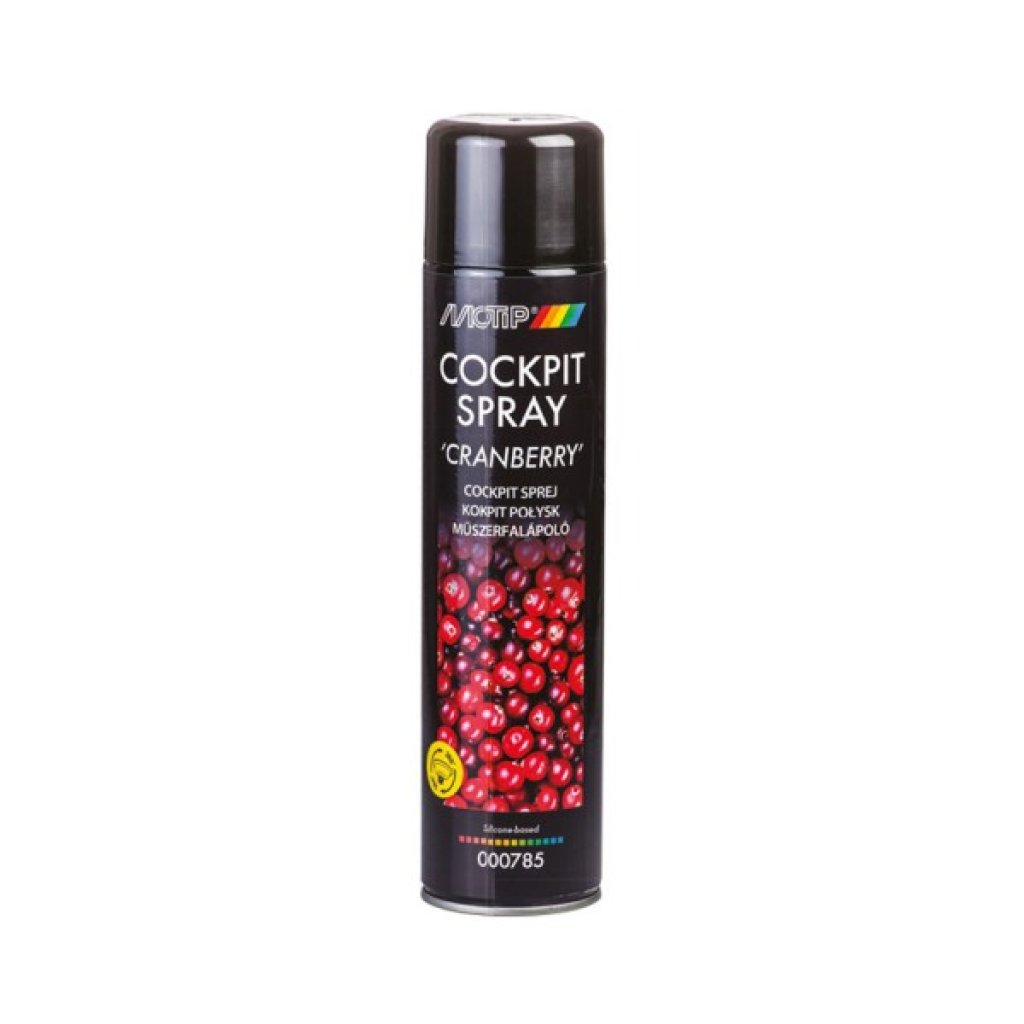Motip Cockpit sprej Brusinka, 600 ml