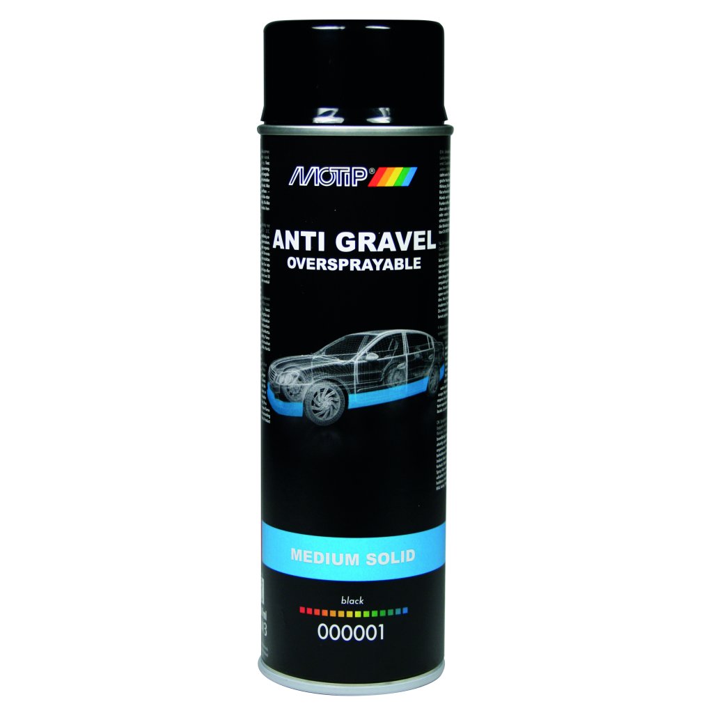 Motip ochranný nástřik černý 500ml