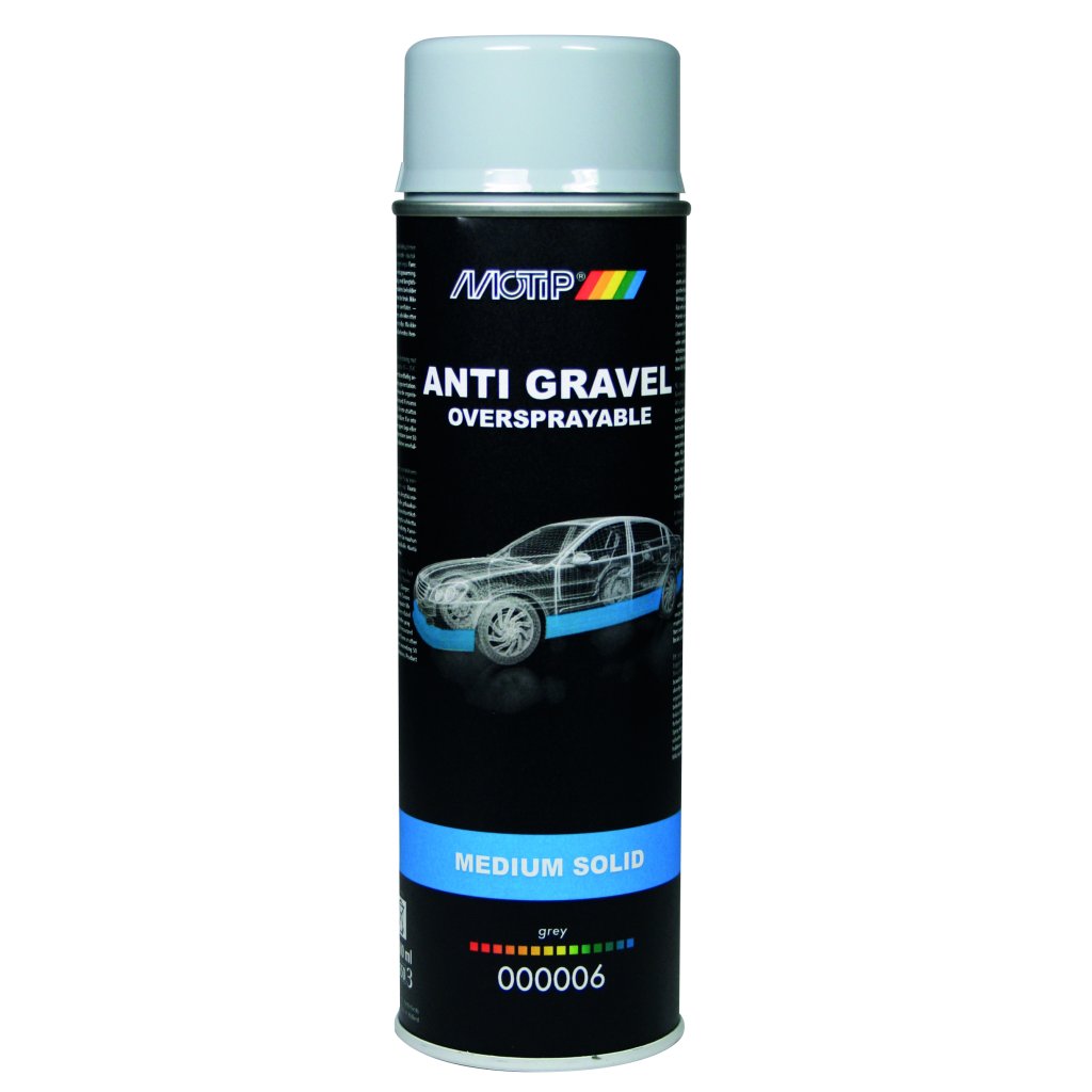 Motip ochranný nástřik šedý 500ml