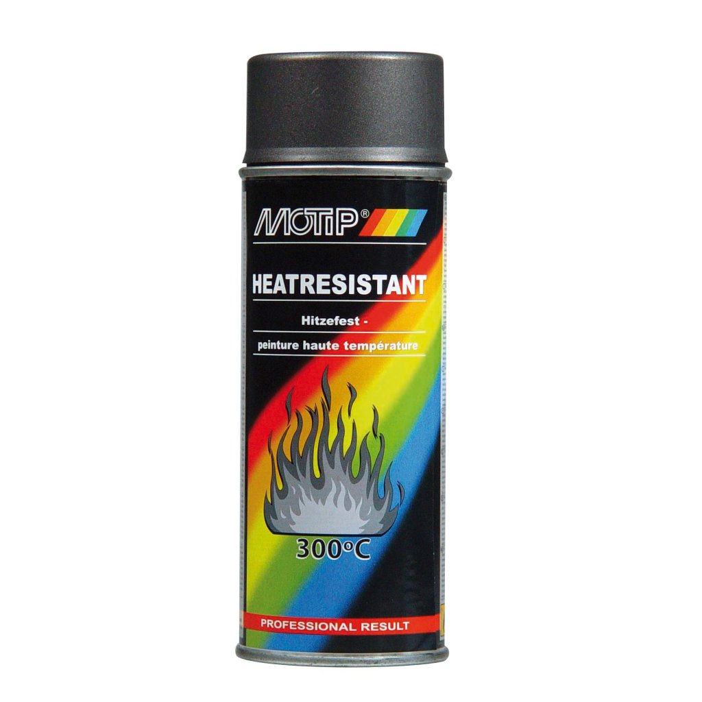 Motip žáruvzdorná barva 800°C, tmavá antracit, 400ml