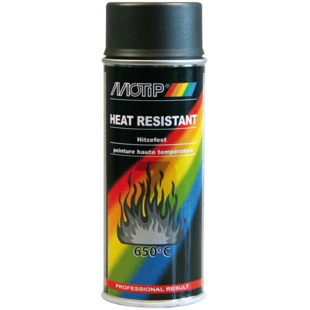 Motip žáruvzdorný 800°C antracit sprej 400 ml