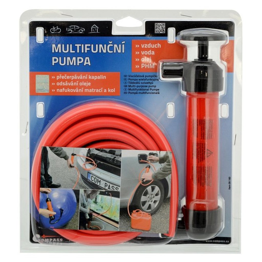 Multifunkční pumpa (voda, vzduch, PHM), 09160