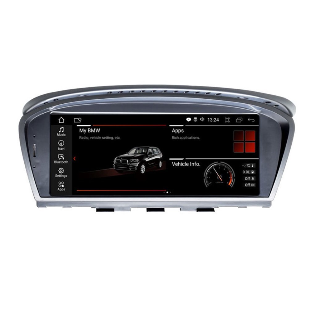 Multimediální monitor pro BMW E60, 61, 62, 63 / E90, 91 s 8,8" LCD, Android 11.0, WI-FI, GPS, Carpla