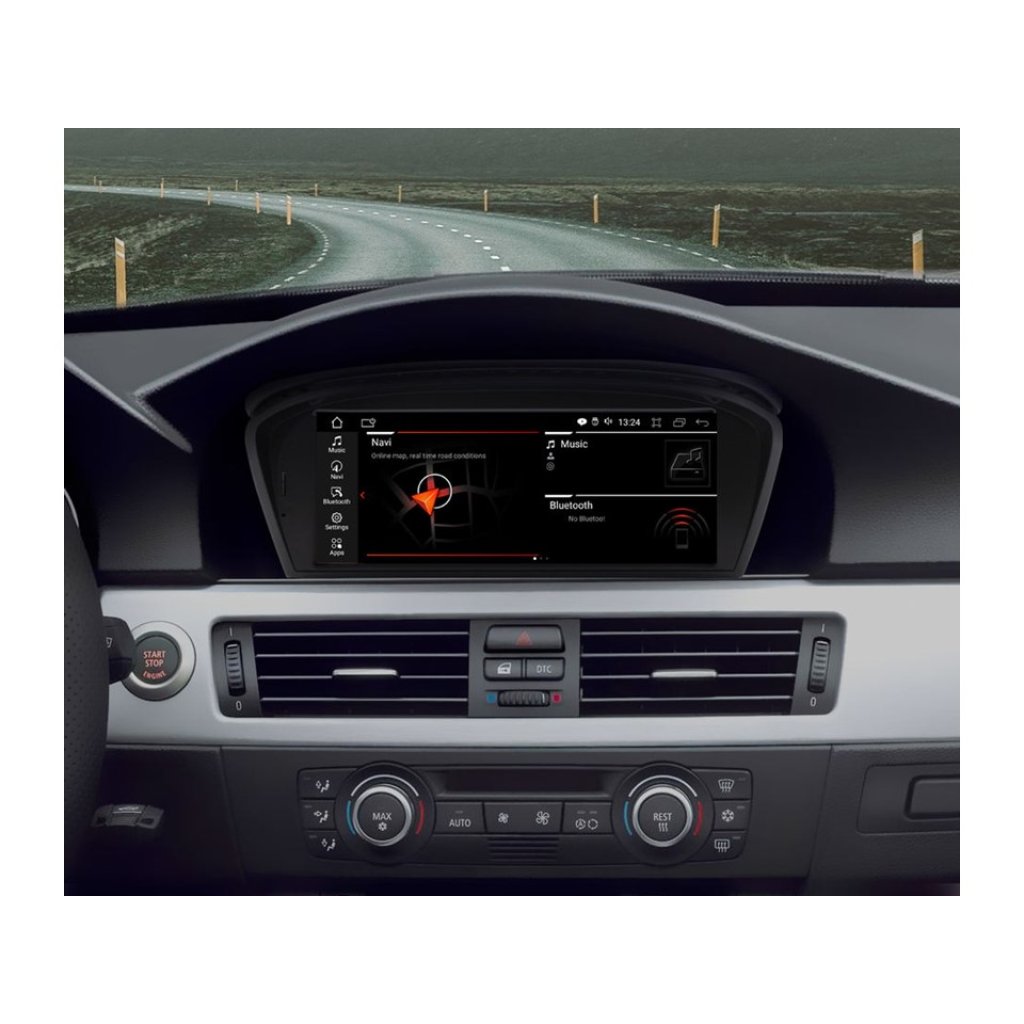 Multimediální monitor pro BMW E60, 61, 62, 63 / E90, 91 s 8,8" LCD, Android 11.0, WI-FI, GPS, Carpla